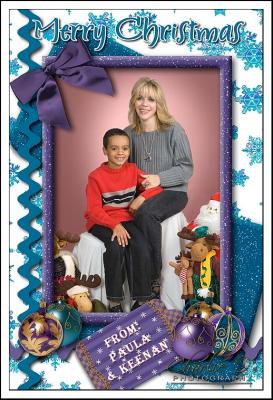 Paula and Keenan's Christmas Pictures.