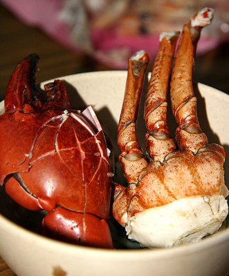 crabs for fingerfood