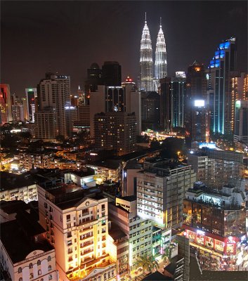 Kuala Lumpur with the Twin Tower