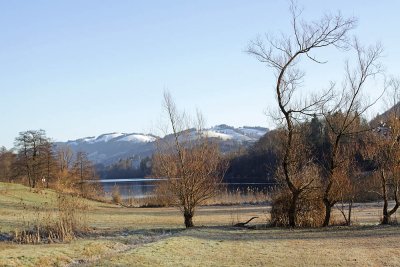 Winter: Rotsee - our home surrounding