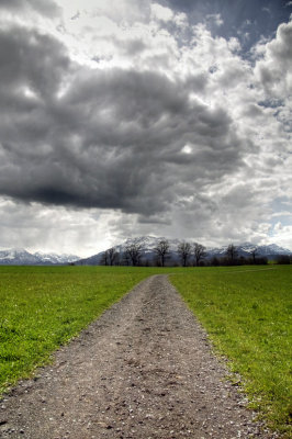 Atmospheric view close to Rain (LU)