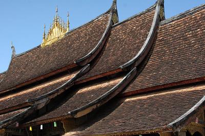 Details of roof, Vat Xieng Thong