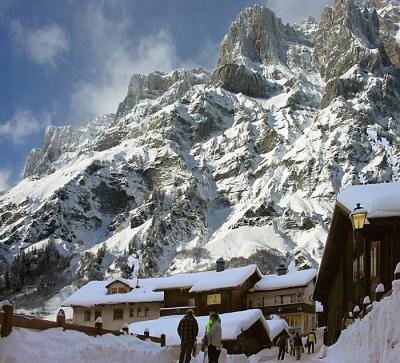 Leukerbad village