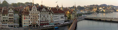 Part of the old town Lucerne