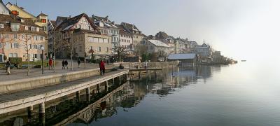 Zug's old town and the lake, Zugersee