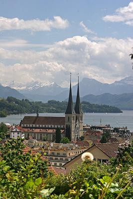 Spring is allover in Lucerne