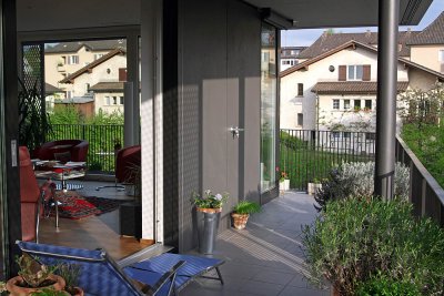 2008 balcony and living room