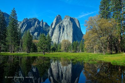 Cathedral Rocks & Reflection #1