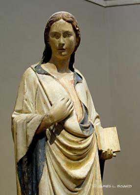 The Virgin Annunciate (detail)
