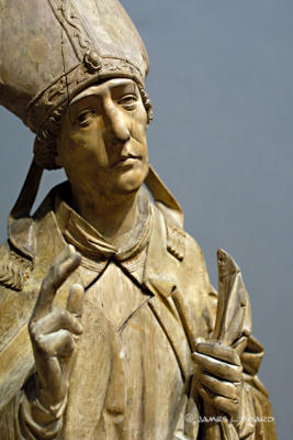 A Bishop Saint (detail)