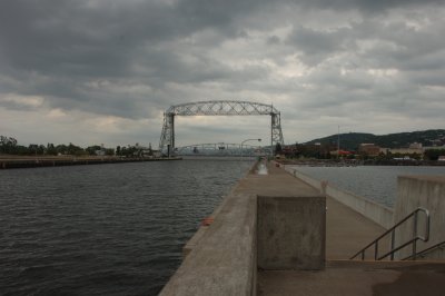 View from the end of the pier