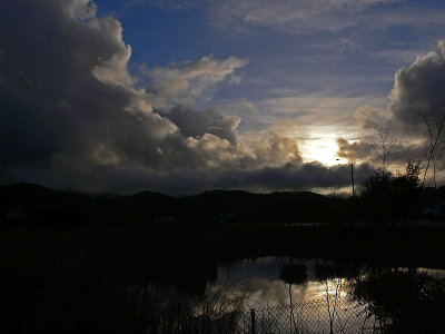 Dusk Reflected at the Pond