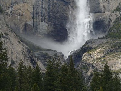 Bottom of Upper Yosemite Fall