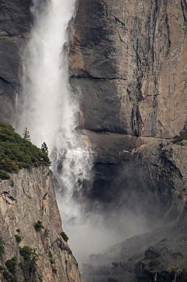 Spray from Upper Yosemite Fall