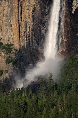 Bridalveil Hits Bottom with Force