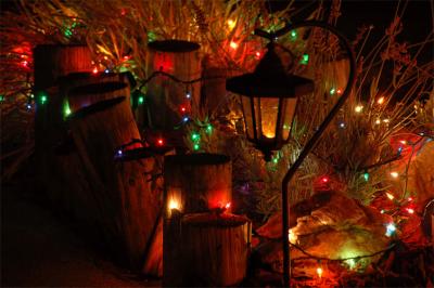 Holiday Lantern & Posts