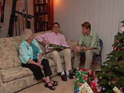 Grandma, Scott & Chris