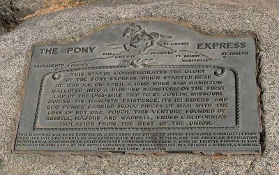 Pony Express Route