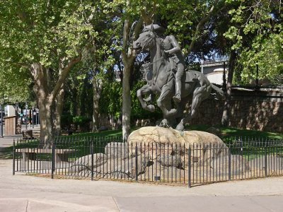 Pony Express Statue