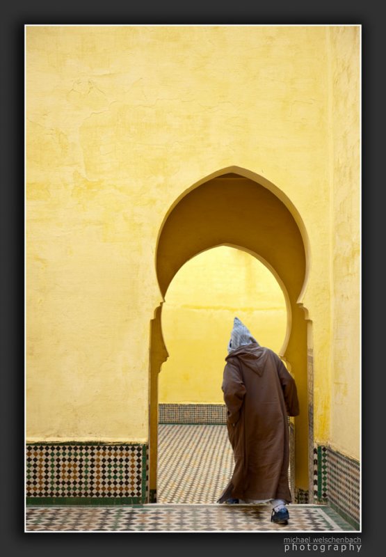 Mausoleum of Moulay Ismail in Meknes