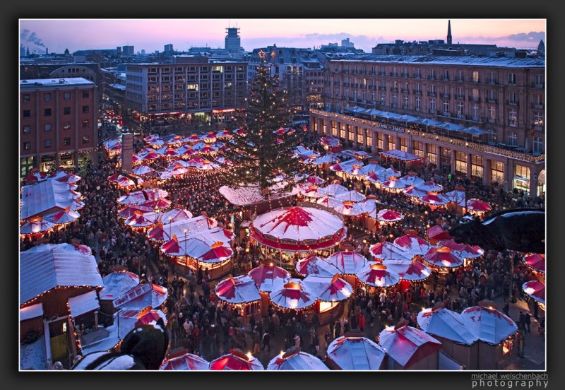 Christmas Market near Cologne Cathedral