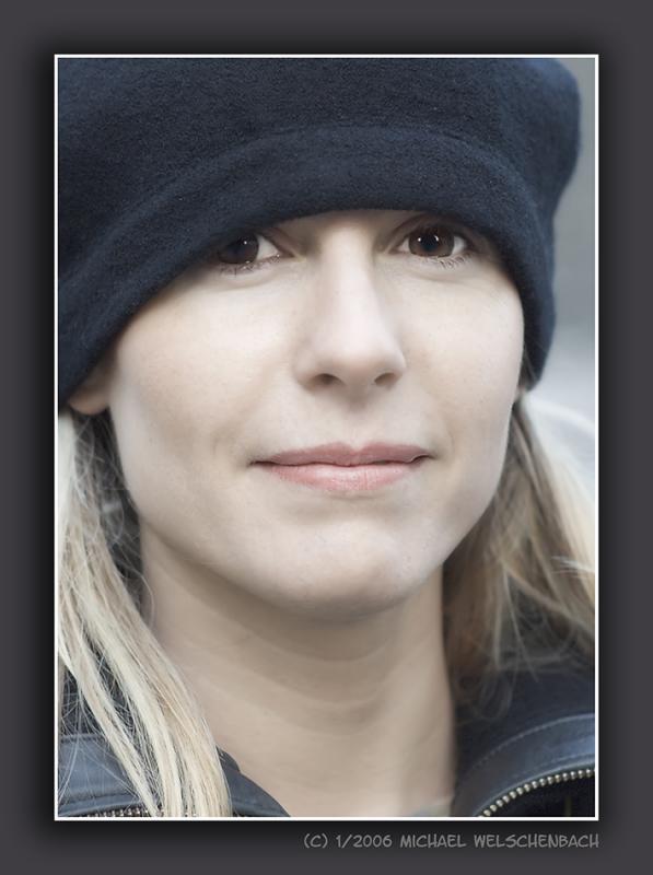 Street Portrait of a Woman from Spain