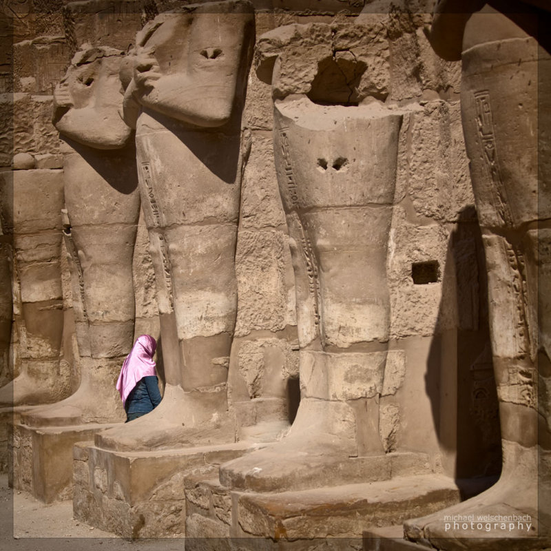 Inside Karnak Temple