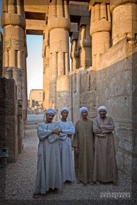 Guards of Luxor Temple