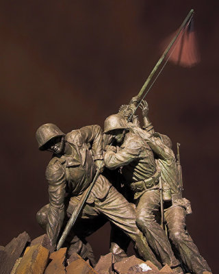 Iwo Jima at Night