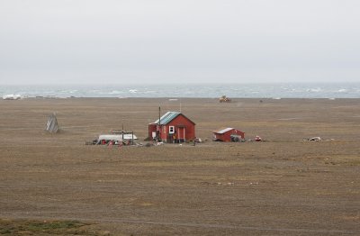 Lone house, Gambell Alaska