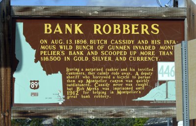 19th Century Bank Robbers, Montpelier, Idaho