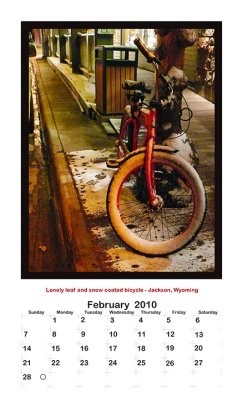 2010 Portrait Calendar - Yellowstone Country - February
