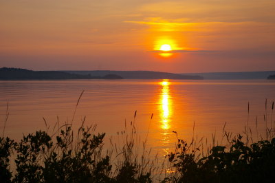 Sunrise, Munising Bay