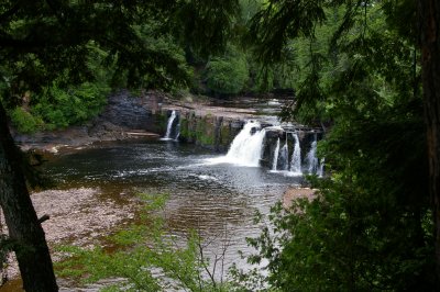 Falls at Presque Isle River