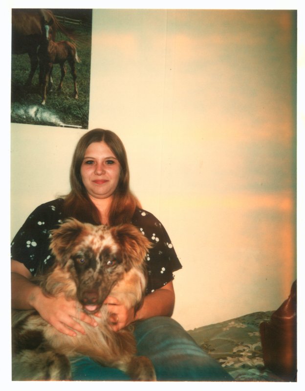 Me and Blue in 1977