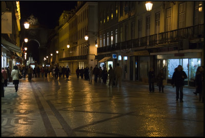 Rua Augusta Shopping area