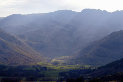 Langdale valley evening