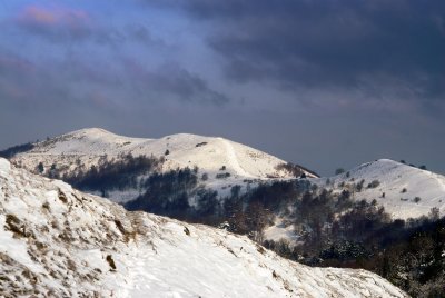 more snowy Malvern hills