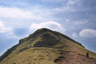 summit of Pen-y-fan Brecon Beacons, north approach
