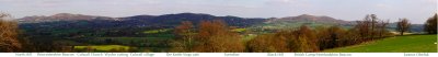 Malvern Hills Panorama taken from Oyster Hill - press original for decent size view (870kb)