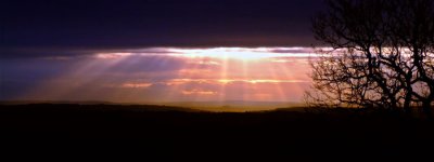 Fractured Light Over the Dales