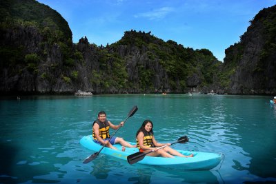 kakaying with my wife