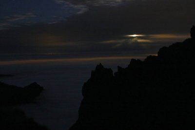 The place for nesting Zinos Petrels  a calm night near Pico do Areeiro