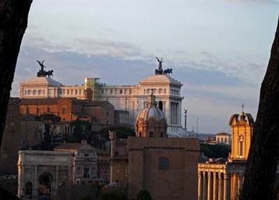 View from Forum Romanum