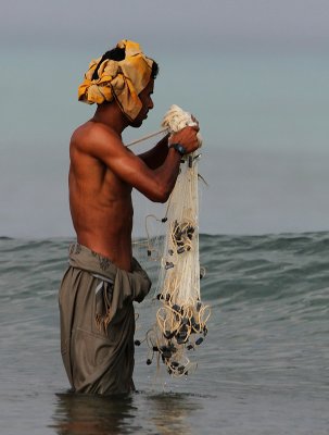 Socotri fisherman