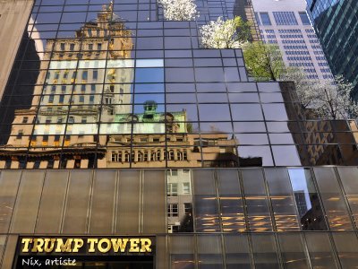New York City Trump Tower Reflets