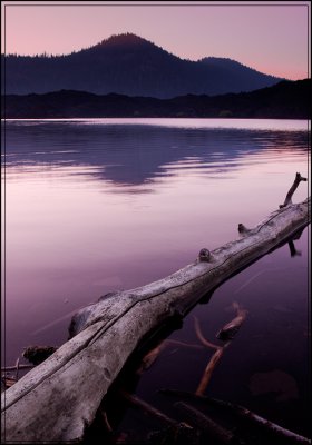 Sunrise at Butte Lake