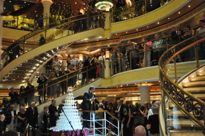 The 'Piazza' of the Emerald Princess
