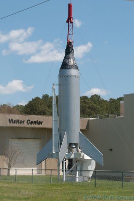 Rocket at the Visitor Center