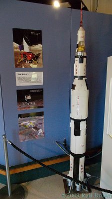 Saturn V model